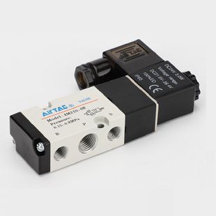 AIRTAC  VALVE气动阀MODEL 4M210-08电磁换向阀AC220V DC24V