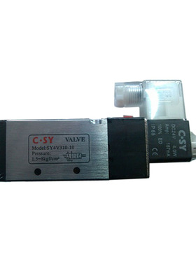 C.SY VALVE电磁阀气动阀MODEL SY4V310-10 AC220V DC24V