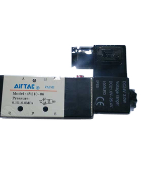MODEL 4V210-06 亚德客DC24V  AC220V气动电磁阀AIRTAC VALVE