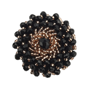 珍珠纽扣扣子圆形羊绒大衣扣子女士衣服扣子上衣女毛衣外套装饰扣