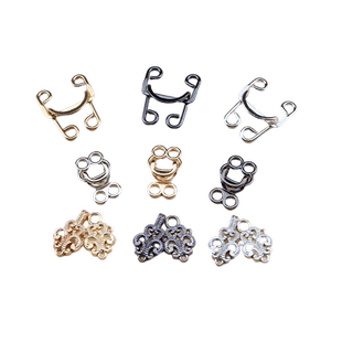 风纪扣暗扣金属大衣隐形扣毛衣扣女士裙子防走光纽扣挂钩衣服钩扣