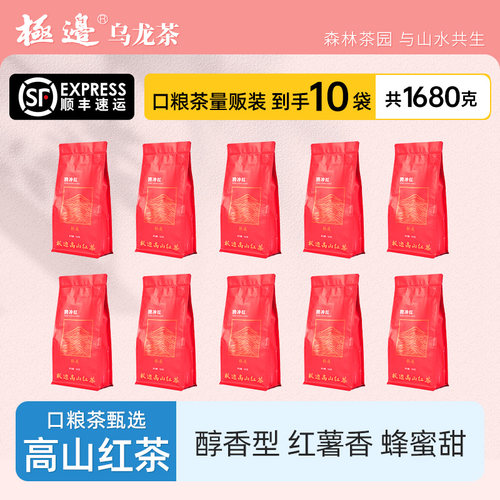极边腾冲红云南高山乌龙红茶袋装散茶便携茶