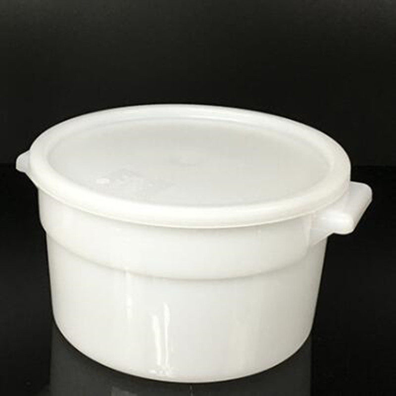 惠而信PE圆桶白色储物桶食品级加厚密封罐酒吧冰桶糖水冷饮桶带盖