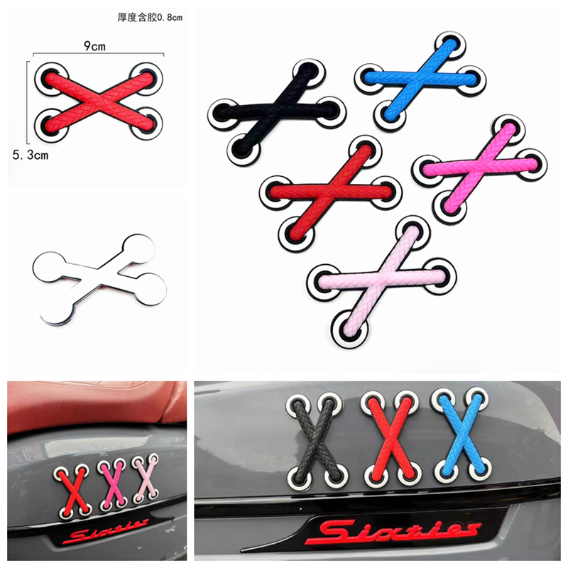 电动车立体贴带贴装饰