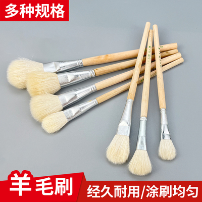 苏盛 S笔羊毛笔彩绘笔描漆笔工业毛刷补漆修色涂胶点贴金银箔陶瓷