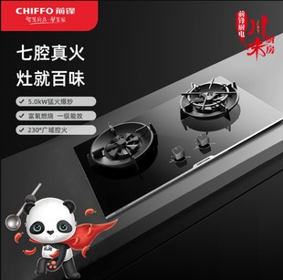 前锋 JZT-Q502-B 燃气灶/Q502-X嵌入式天然气熄火保护5.2KW猛火灶