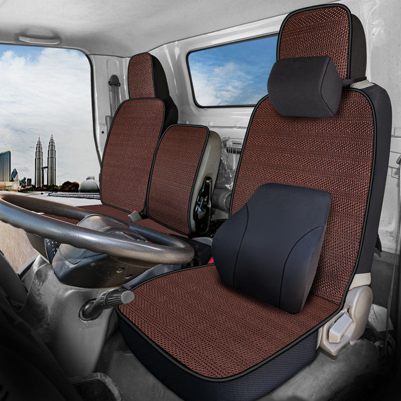 大货车座套东风天锦180天龙欧曼H3乘龙M3解放J6F夏季冰丝全包坐垫