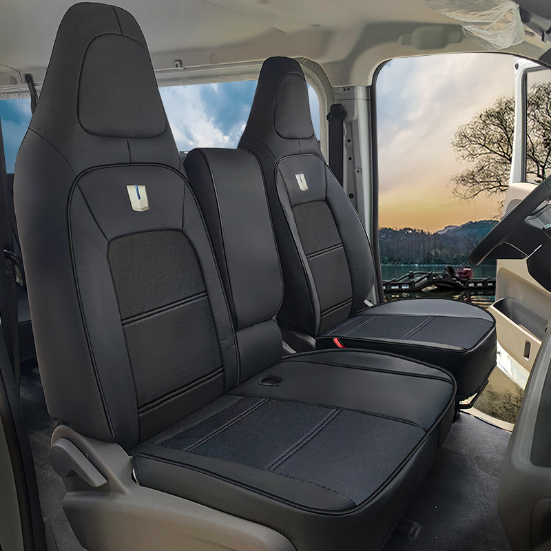 适用于吉利远程星享V7E客运货运版专车专用全包围座椅套耐磨皮革