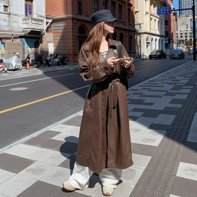 女装/女士精品风衣2025年秋季再生纤维素纤维100%