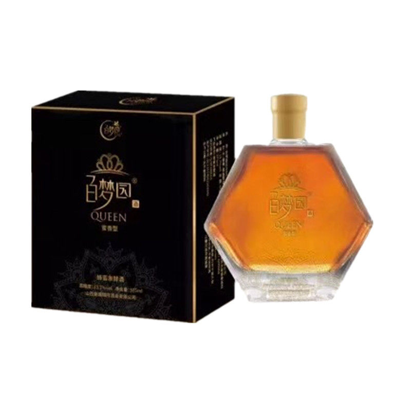 【 百梦园 】蜂蜜发酵酒 Queen 13.7度  375mL/瓶 朋友聚会 微醺