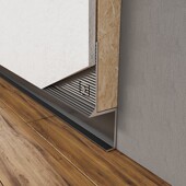 持雍发光踢脚线金属内嵌暗装 批灰脚线隐形墙脚线石膏墙面贴收边条