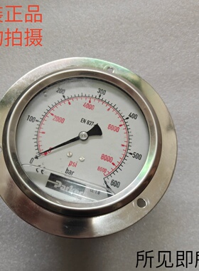 派克原装Parker压力表PGC1002600现货表径100mm压力40MPA 60MPA