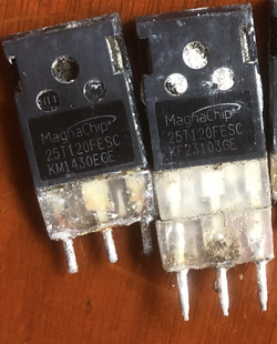 原装原字拆机 25T120FESC 25A1200V 代替 K25T1202 KGF25N120KDA