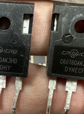 原装拆机测好G60T60AK3HD 电焊机变频器常用IGBT带阻尼 600V60A
