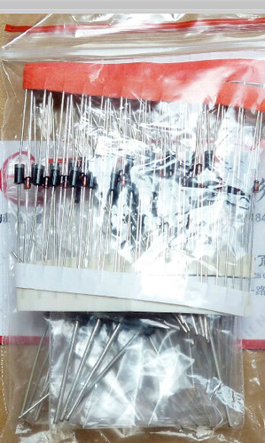 二极管包 1N4007-1N5822 FR107 FR207 等8种共100只