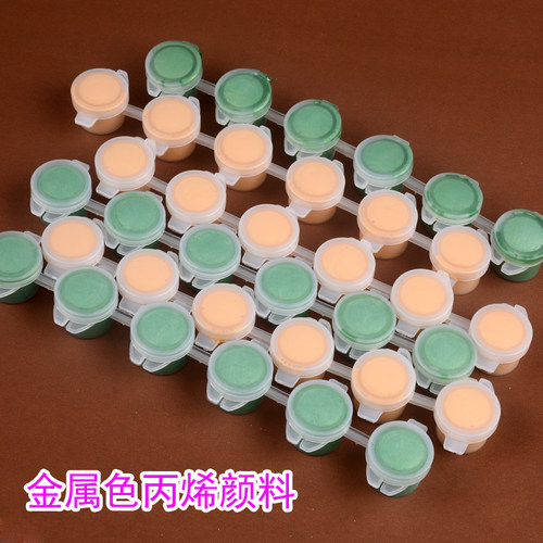 金色古铜绿丙烯颜料青铜器上色