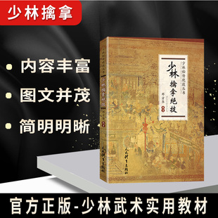 少林擒拿绝技武术书籍大全搭武功套路易筋经武功能性训练武 正版