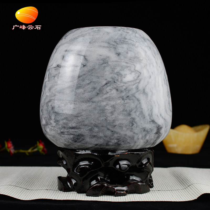 云浮云石工艺品摆件家居装饰品收藏品花瓶礼品