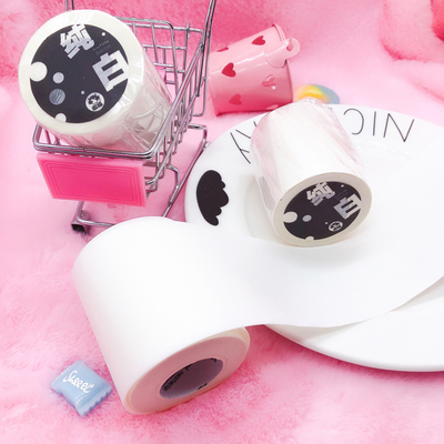 现货整卷naomaotape◇纯白胶带