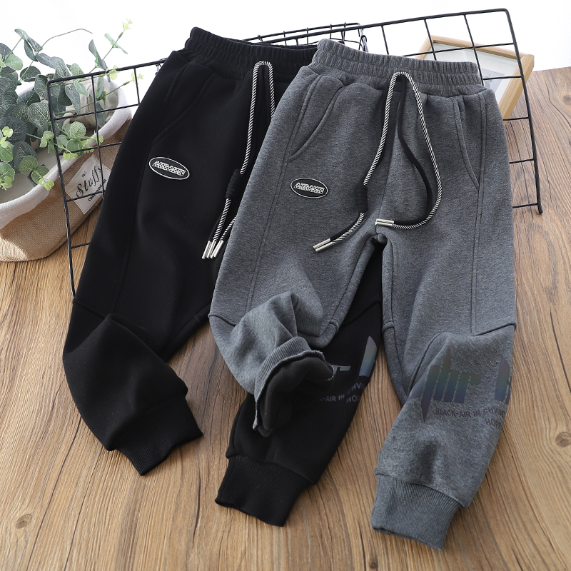 男童运动裤长裤华棉卫裤