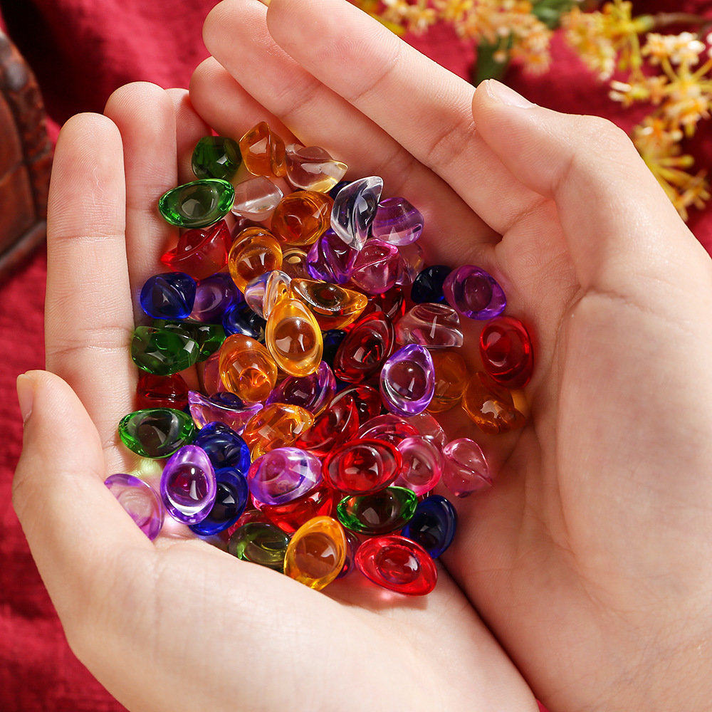 彩色水晶琉璃元宝玻璃七彩招财开业礼品装饰摆件聚宝盆家居宝石,家居饰品,装饰摆件,淘宝优惠券,粉丝福利购,淘宝优惠卷
