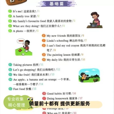 2026英语阅读理解400篇三到六年级启蒙进阶学习适合小学生电子版