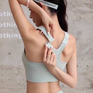 前拉链骑行内衣女跑步跳绳高强度防震200斤外穿健身背心运动文胸