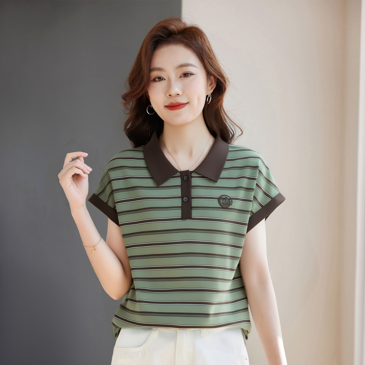 GCMUSCLE2025年夏季新款短袖T恤