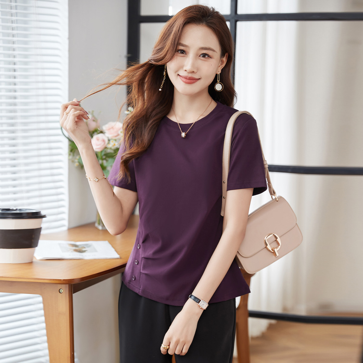 GCMUSCLE2025年夏季新款短袖T恤