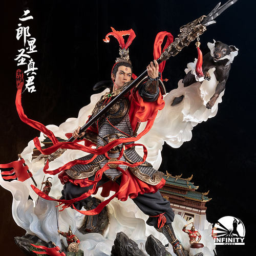 【开天工作室】神话系列显圣真君手办摆件艺术雕像二郎神杨戬