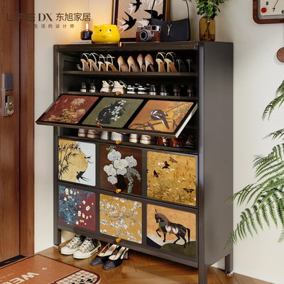 【爆款热销】钢制鞋柜家用门口