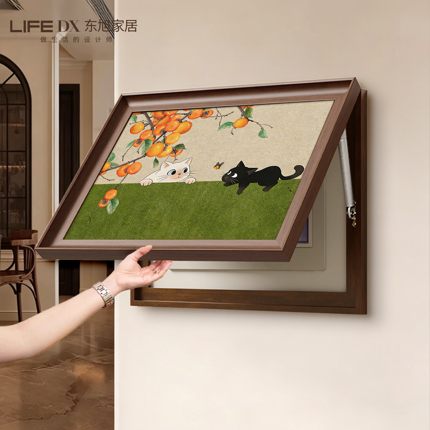 【店长推荐】电表箱装饰画图片