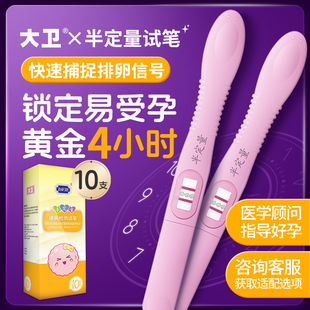 大卫半定量试笔排卵试纸高精度测排卵期检测仪精准女备孕怀孕神器