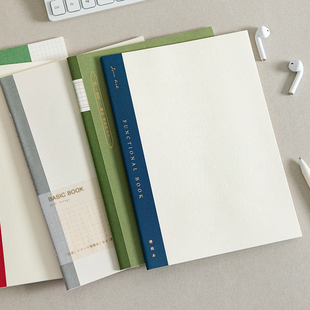 青禾纪B5笔记本初高中生记事本学生日记本高颜值可平摊本子练习本