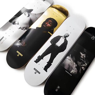 美国primitive 2pac联名款限量进口枫木专业青少年说唱滑板板面