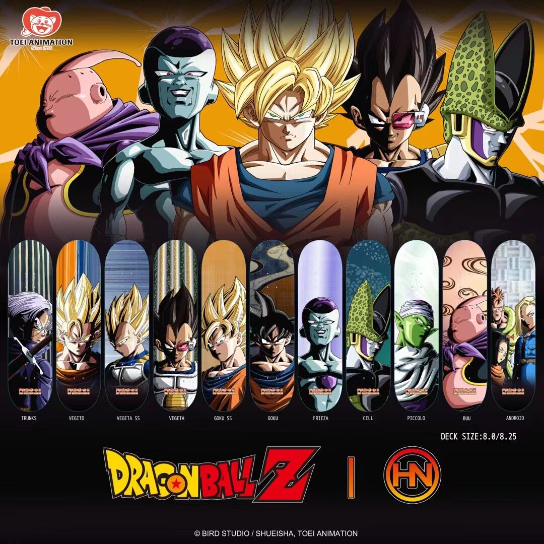 Dragon Ball Z Skate Panel