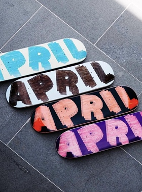 美国April滑板 2025新款，奥运金牌yuto同款专业滑板/板面