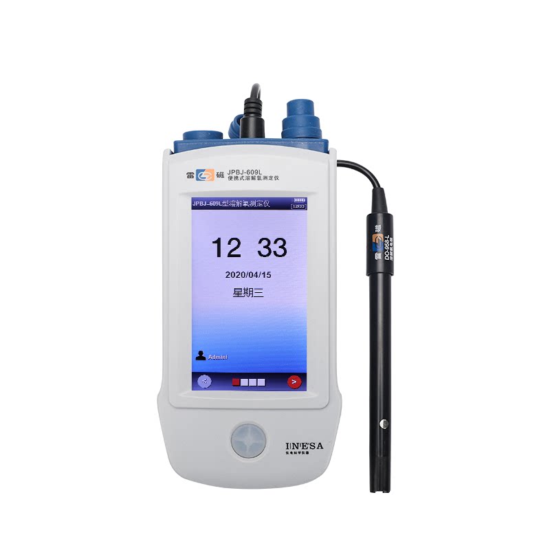 雷磁jpbj-609l型便携式溶解氧测定仪/溶解氧电极do-958-l