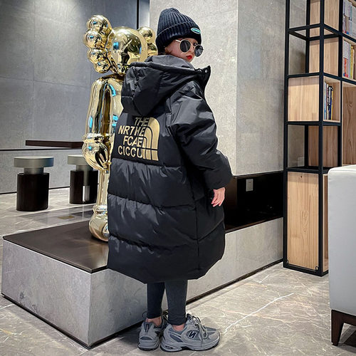 长款男女童加厚羽绒服