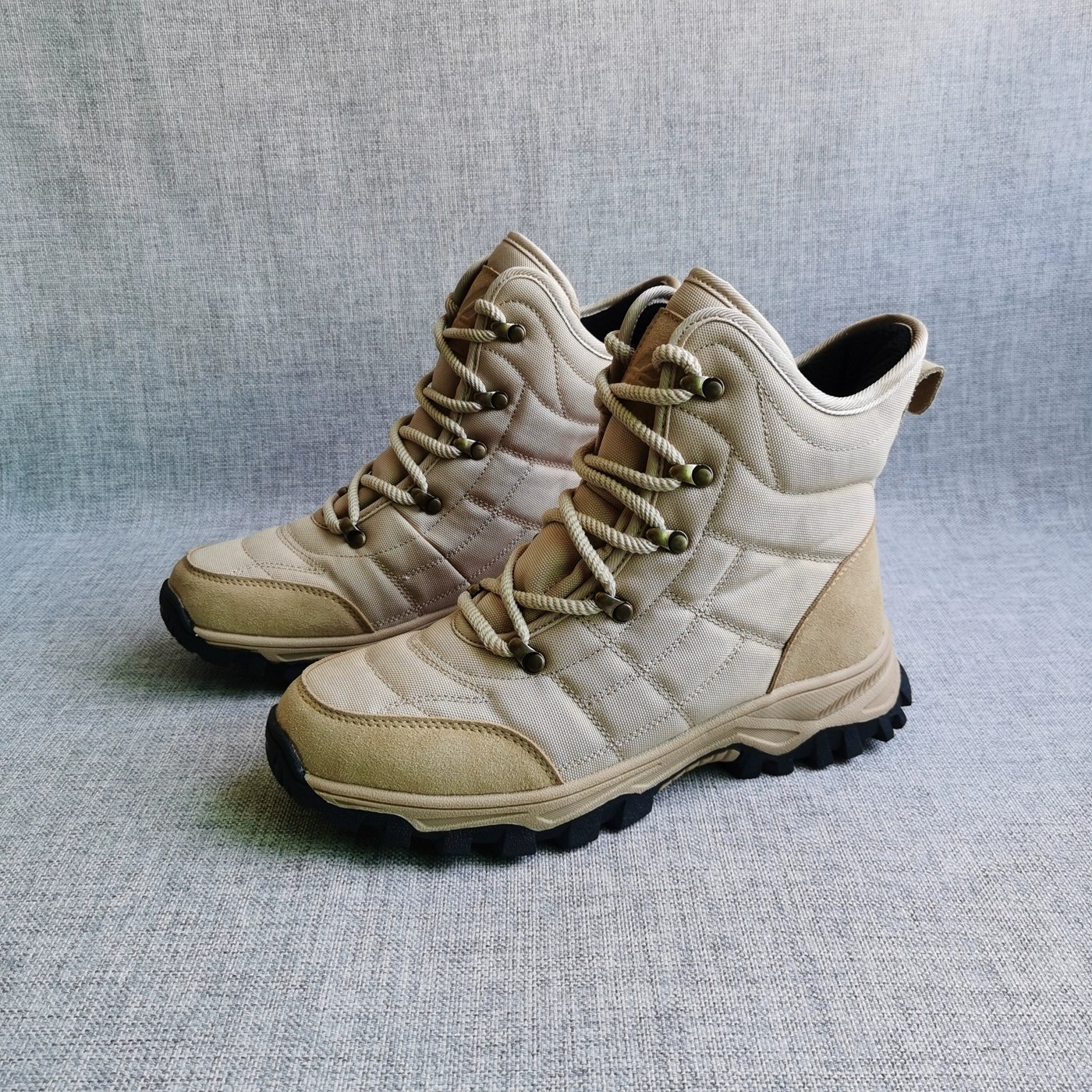 跨境出口雪地靴男加绒保暖户外抓地防滑登山徙步东北耐寒棉靴大码,流行男鞋,时尚雪地靴,淘宝优惠券,粉丝福利购,淘宝优惠卷