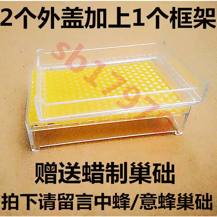 透明巢蜜盒 巢蜜格250g盒子蜂巢蜜盒 蜜蜂产蜂巢蜜的塑料 蜂具|msdalam kategori makanan berkhasiat tradisional, Bee, lebah yang lain - dari Buy2taobao.com untuk memberikan perkhidmatan ejen Taobao profesional membeli
