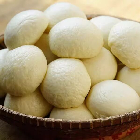 正宗衢州龙游酒酿白馒头农家自制手工葱花馒头胚白空气馒头点心
