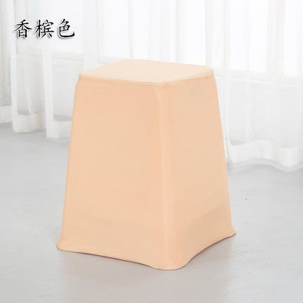 弹力凳子套罩牛津套脚塑料凳罩木头家用客厅四脚凳套饭店餐厅酒店