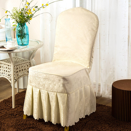 定做酒店椅套连体饭店椅子套餐厅婚庆婚宴凳子套罩座椅套布艺批发