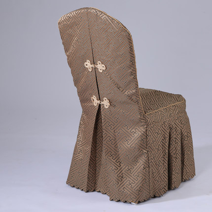 定做加扣酒店椅套餐厅宴会椅子套饭店餐椅套凳子套罩座椅套批发