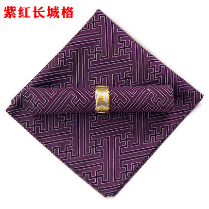 提花口布席巾折花 西餐巾餐厅欧式红色酒店擦杯布 餐巾布餐垫布