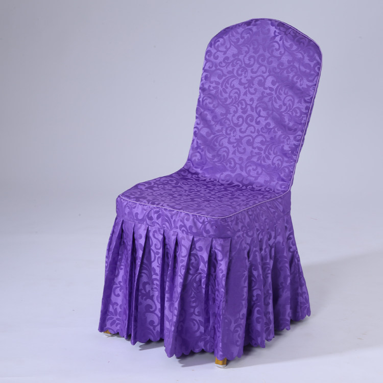 定做加扣酒店椅套餐厅宴会椅子套饭店餐椅套凳子套罩座椅套批发