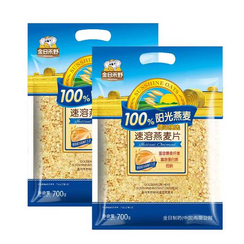金日禾野速溶燕麦100%阳光燕麦