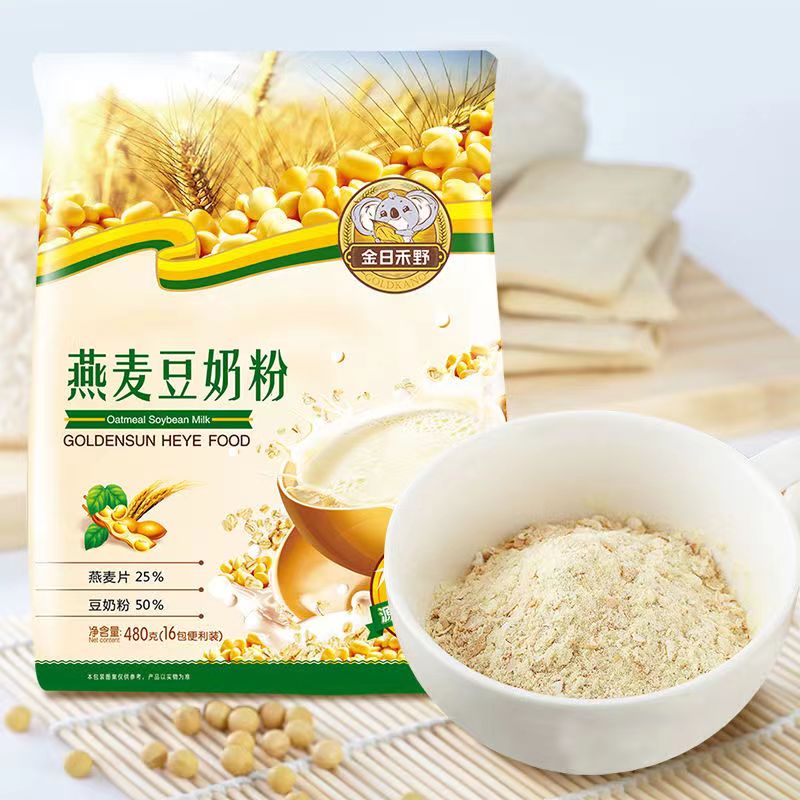 燕麦豆奶粉金日禾野早餐营养