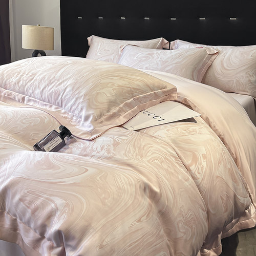 轻奢高级感A类凉感冰丝四件套